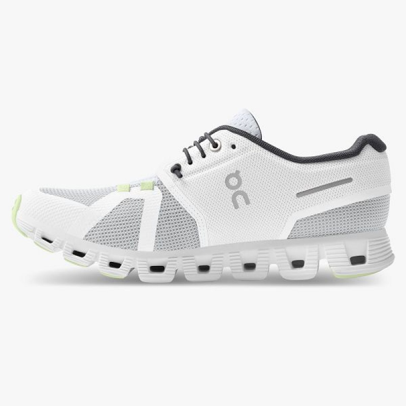 White Women's On Running Cloud 5 Push Walking Shoes | 4038251_PH