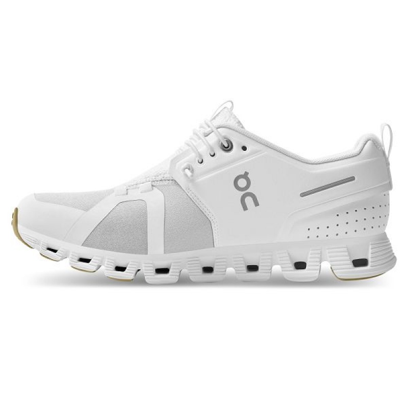 White Women's On Running Cloud 5 Terry Sneakers | 7492631_PH