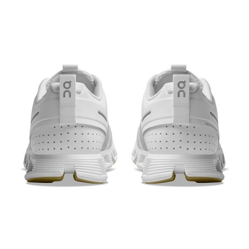 White Women's On Running Cloud 5 Terry Sneakers | 7492631_PH