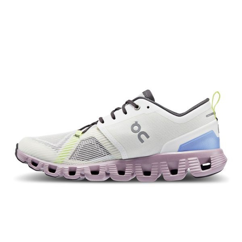 White Women's On Running Cloud X 3 Shift Sneakers | 3081249_PH