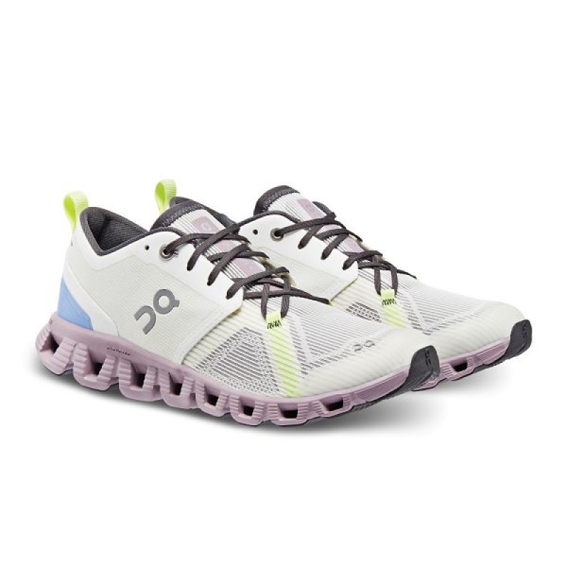 White Women's On Running Cloud X 3 Shift Sneakers | 3081249_PH