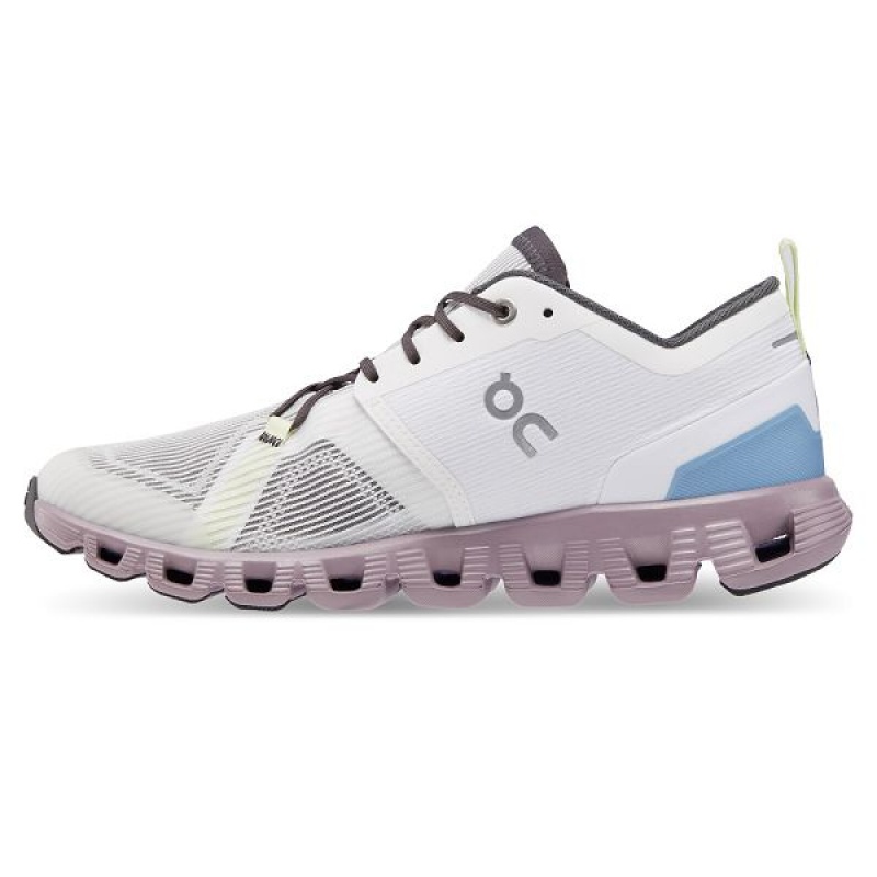 White Women's On Running Cloud X 3 Shift Sneakers | 6014385_PH