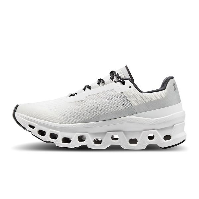 White Women's On Running Cloudmonster Road Running Shoes | 8023974_PH