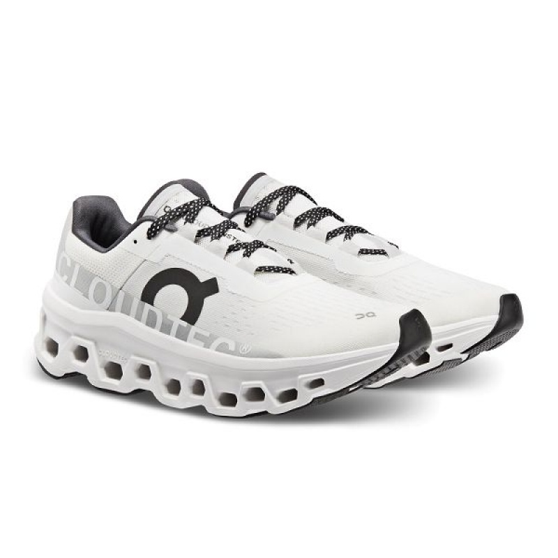 White Women's On Running Cloudmonster Road Running Shoes | 8023974_PH