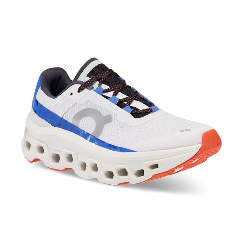 White Women's On Running Cloudmonster Road Running Shoes | 1987630_PH