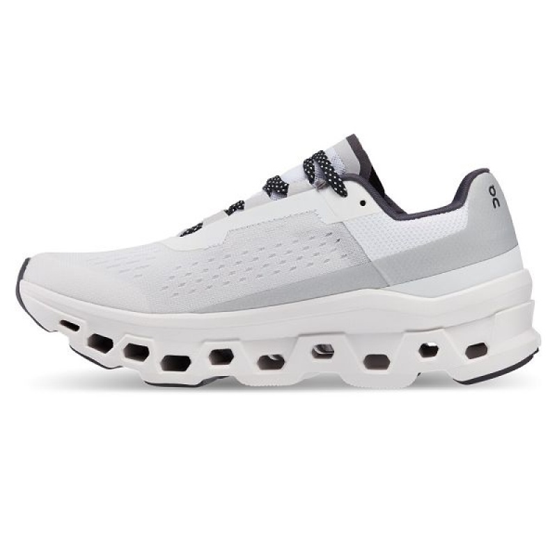 White Women's On Running Cloudmonster Road Running Shoes | 1487062_PH