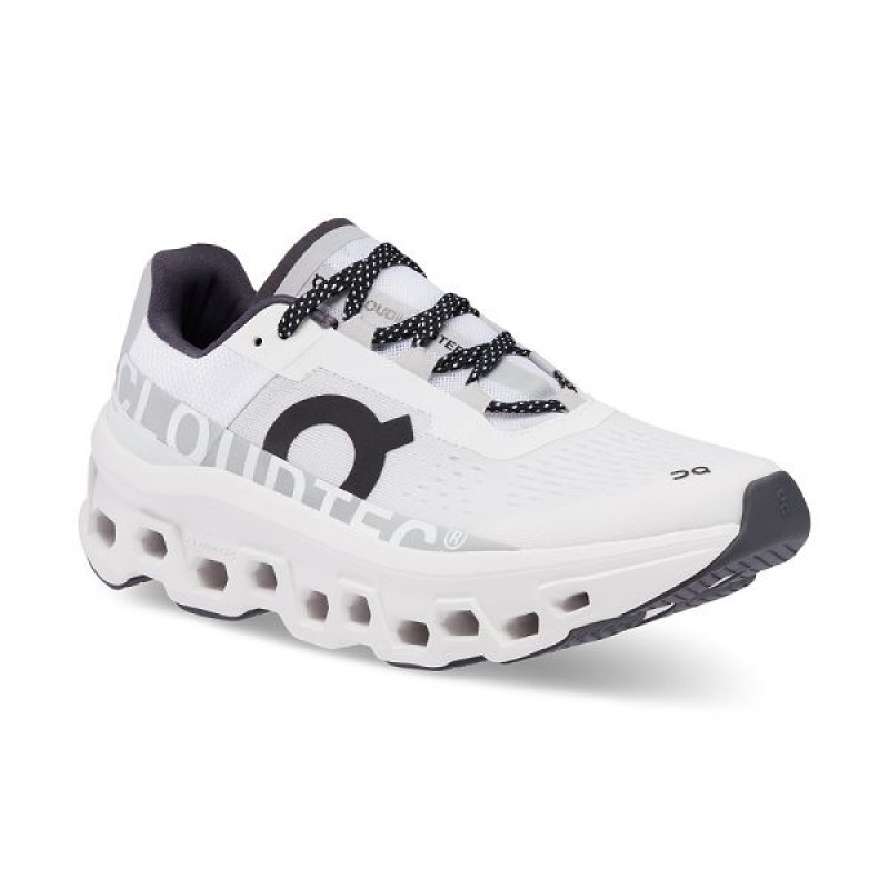 White Women's On Running Cloudmonster Road Running Shoes | 1487062_PH