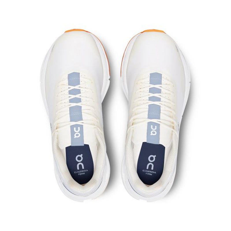 White Women's On Running Cloudnova Form Sneakers | 3891425_PH