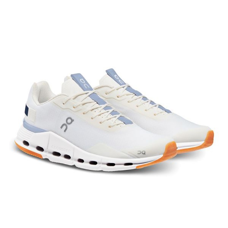 White Women's On Running Cloudnova Form Sneakers | 3891425_PH