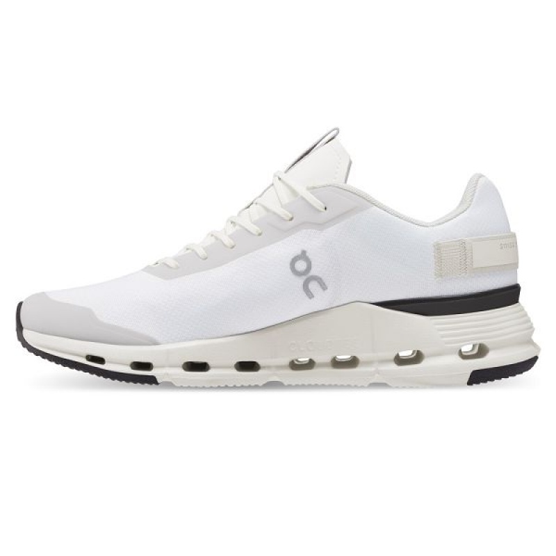 White Women's On Running Cloudnova Form Sneakers | 439168_PH