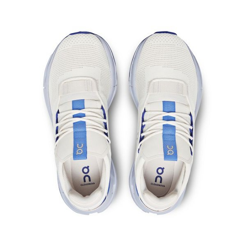 White Women's On Running Cloudnova Sneakers | 617389_PH