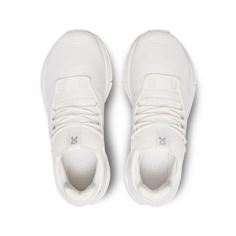 White Women's On Running Cloudnova Sneakers | 271658_PH