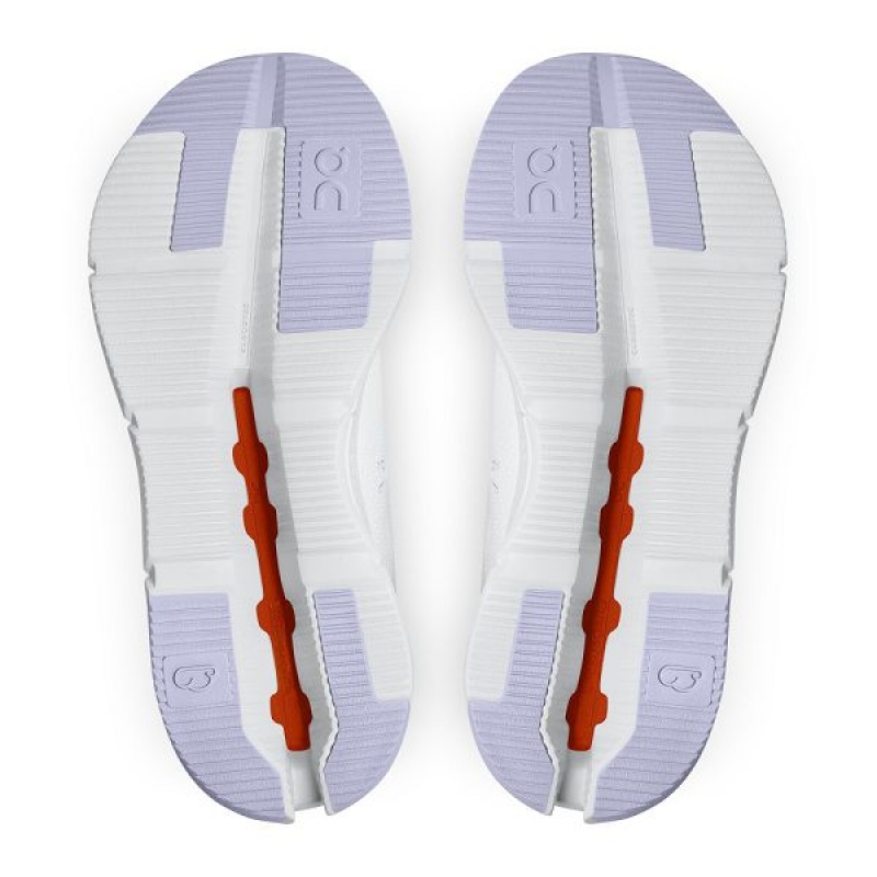 White Women's On Running Cloudnova Sneakers | 6041798_PH