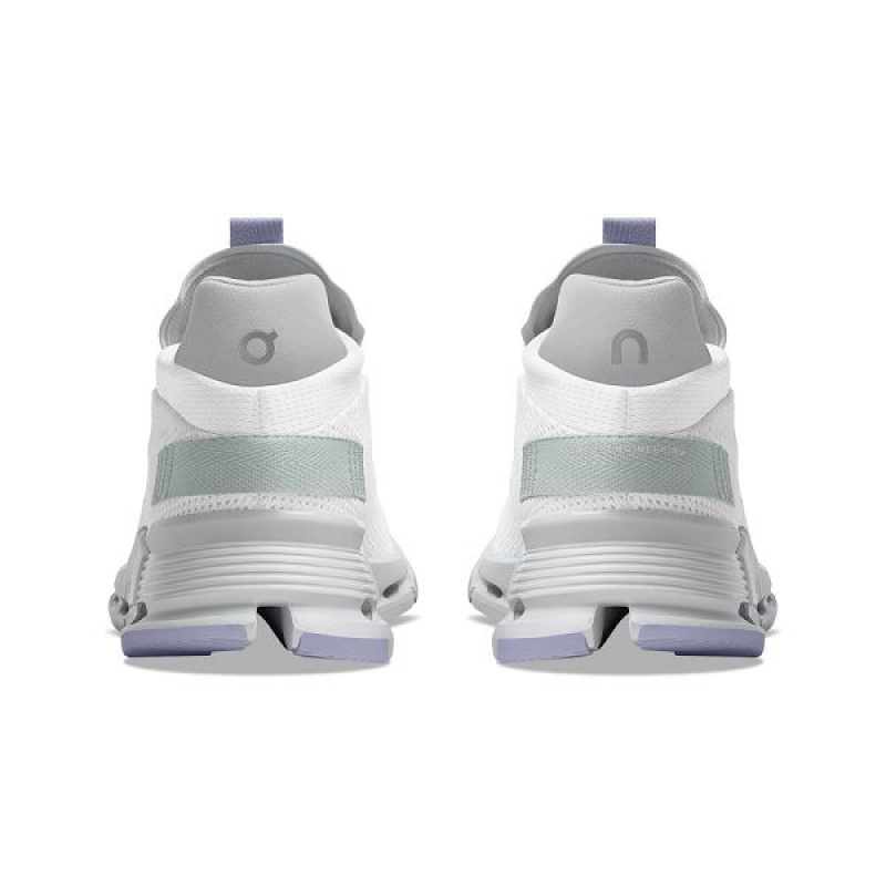 White Women's On Running Cloudnova Sneakers | 6041798_PH