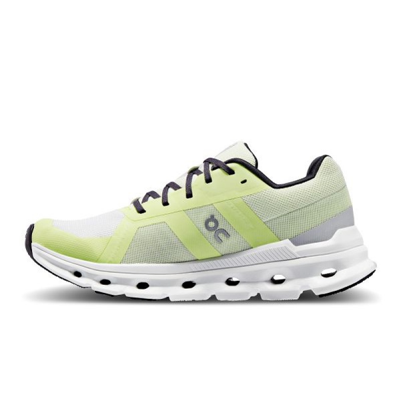 White Women's On Running Cloudrunner Road Running Shoes | 6547230_PH