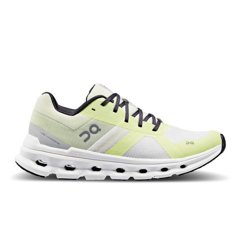 White Women\'s On Running Cloudrunner Road Running Shoes | 6547230_PH