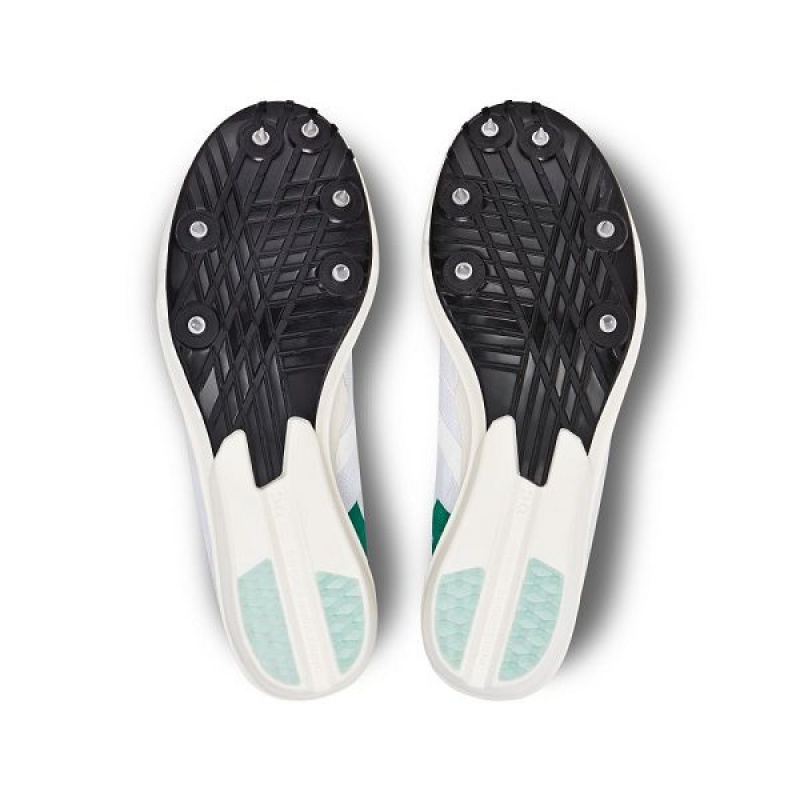 White Women's On Running Cloudspike 10000m Spikes | 9718465_PH