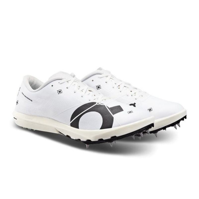 White Women's On Running Cloudspike 10000m Spikes | 9718465_PH