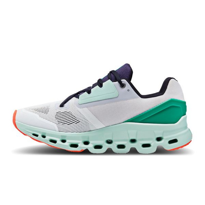 White Women's On Running Cloudstratus Road Running Shoes | 7085629_PH