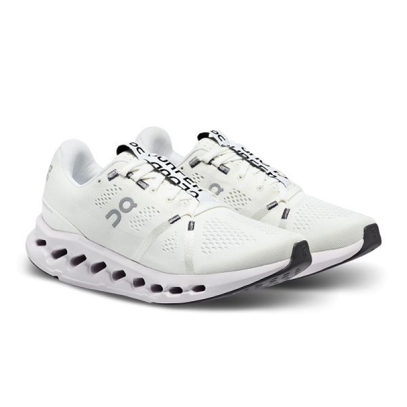 White Women's On Running Cloudsurfer Road Running Shoes | 8974563_PH