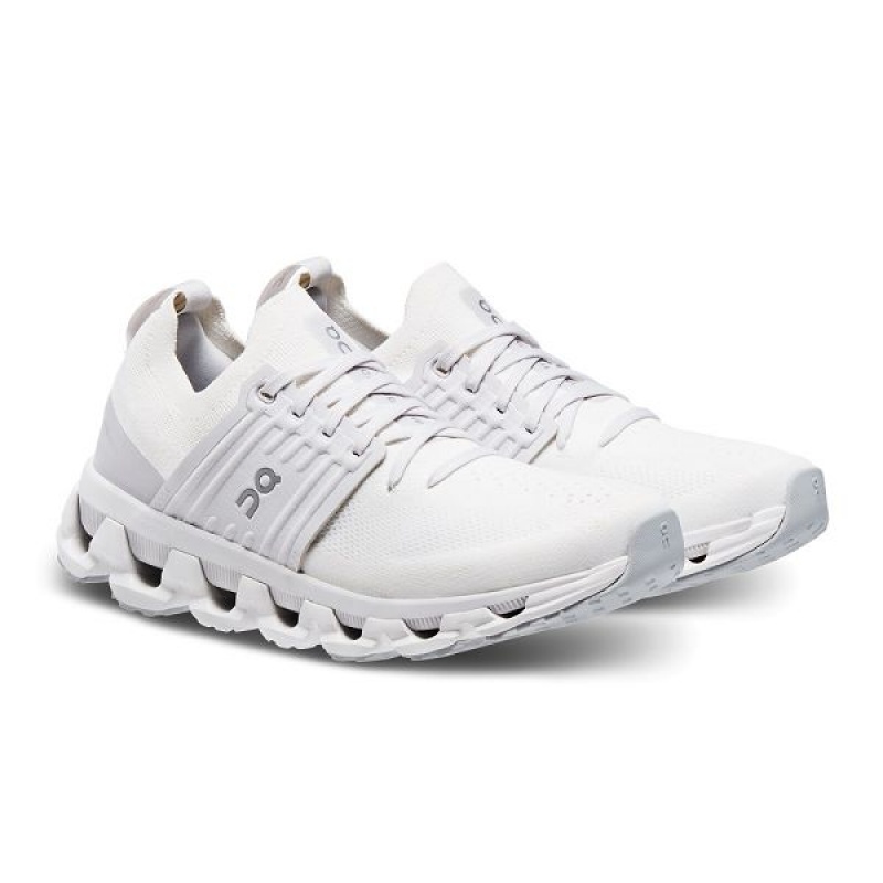 White Women's On Running Cloudswift 3 Road Running Shoes | 9058372_PH