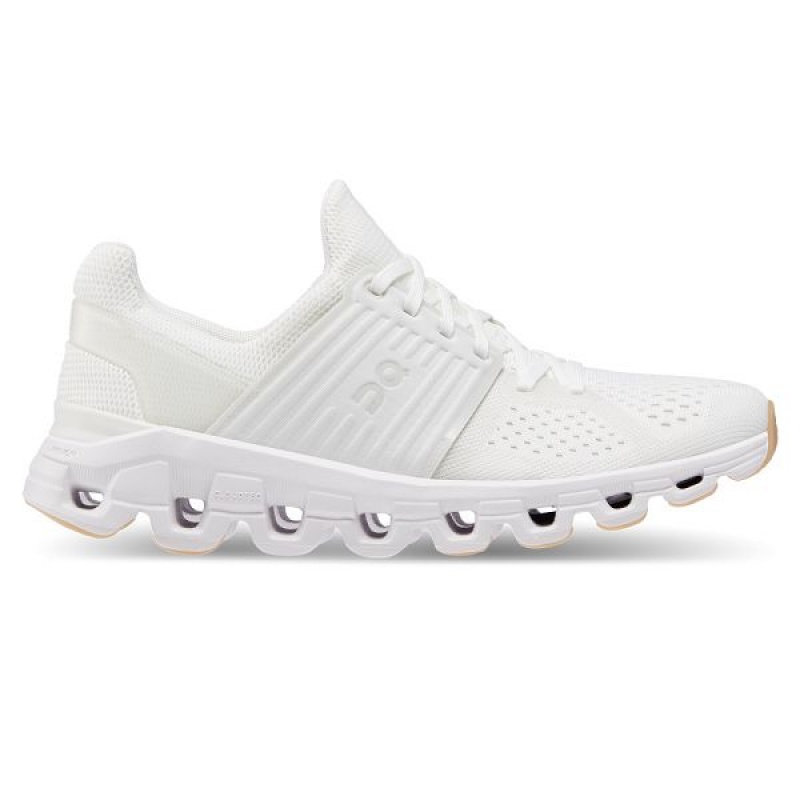 White Women\'s On Running Cloudswift Undyed Road Running Shoes | 8650934_PH