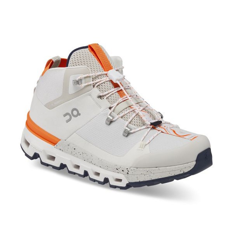 White Women's On Running Cloudtrax Hiking Boots | 1690378_PH