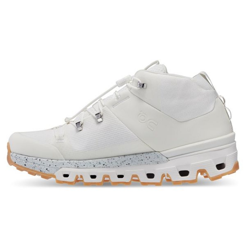 White Women's On Running Cloudtrax Undyed Hiking Boots | 8705349_PH