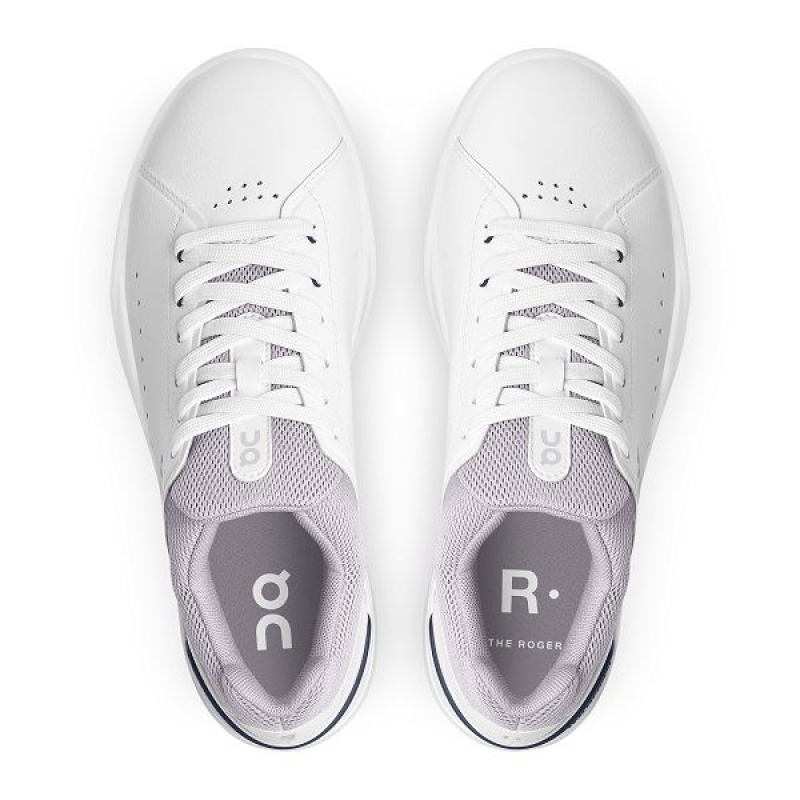 White Women's On Running THE ROGER Advantage Sneakers | 9354261_PH