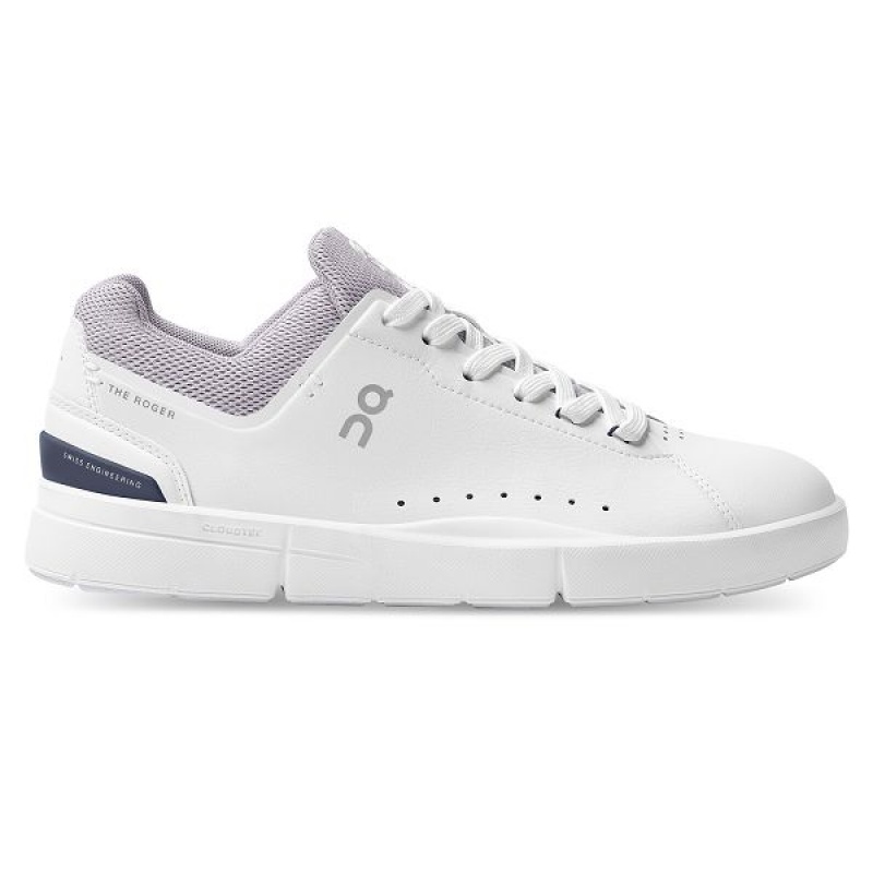 White Women\'s On Running THE ROGER Advantage Sneakers | 9354261_PH