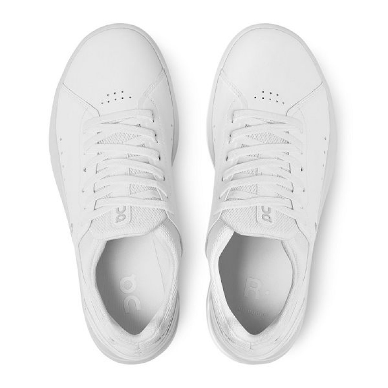 White Women's On Running THE ROGER Advantage Sneakers | 1258940_PH