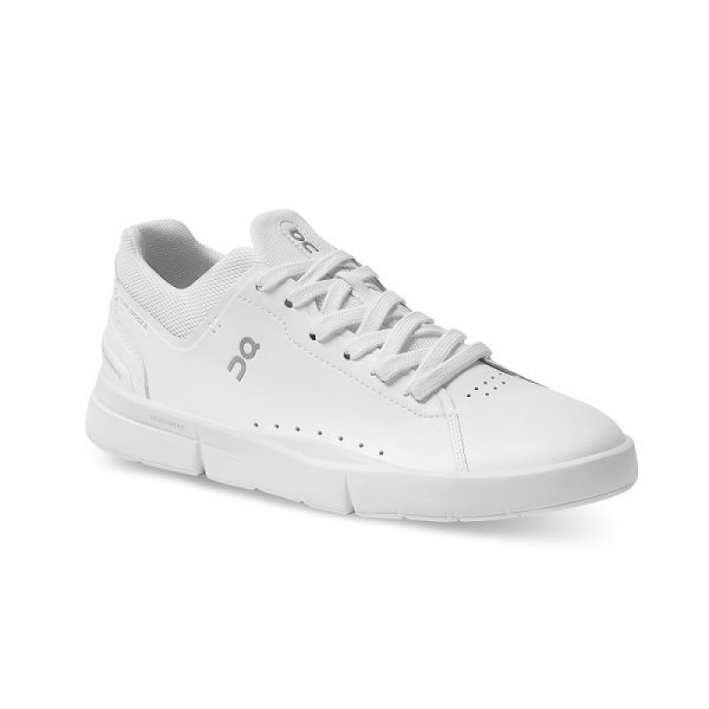 White Women's On Running THE ROGER Advantage Sneakers | 1258940_PH