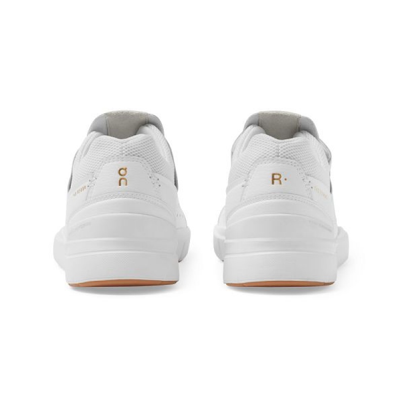 White Women's On Running THE ROGER Centre Court Sneakers | 5824037_PH