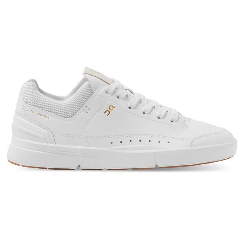 White Women\'s On Running THE ROGER Centre Court Sneakers | 5824037_PH