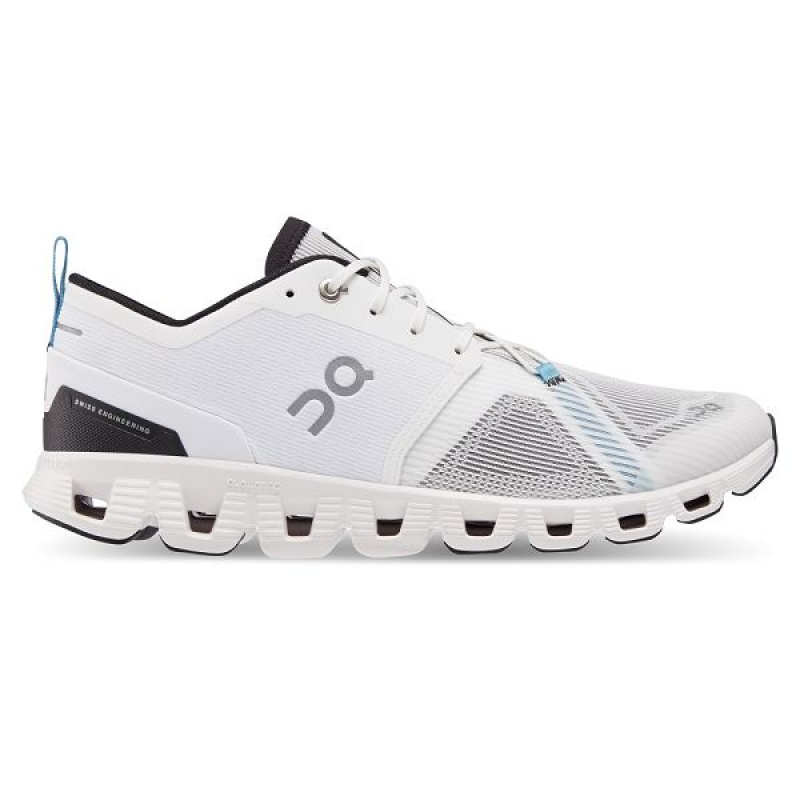 White / Black Men\'s On Running Cloud X 3 Shift Sneakers | 1496780_PH