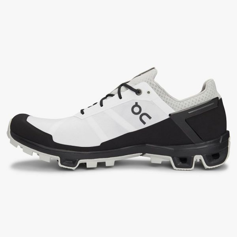 White / Black Men's On Running Cloudventure Peak 2 Trail Running Shoes | 789136_PH