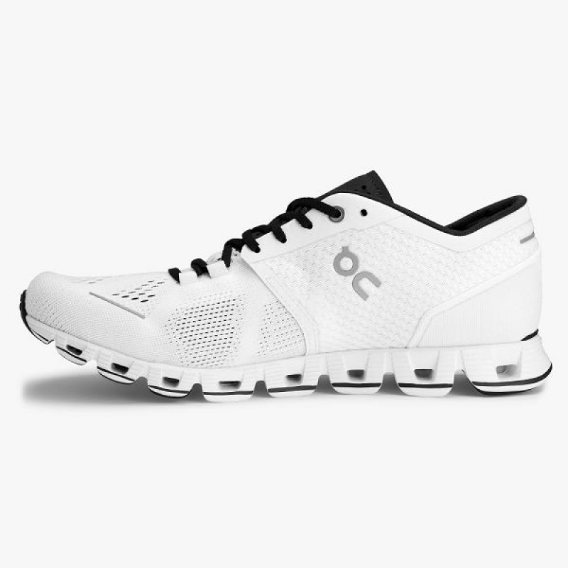 White / Black Women's On Running Cloud X 1 Training Shoes | 5289416_PH