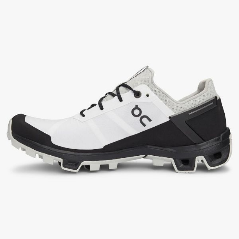 White / Black Women's On Running Cloudventure Peak 2 Trail Running Shoes | 3259841_PH