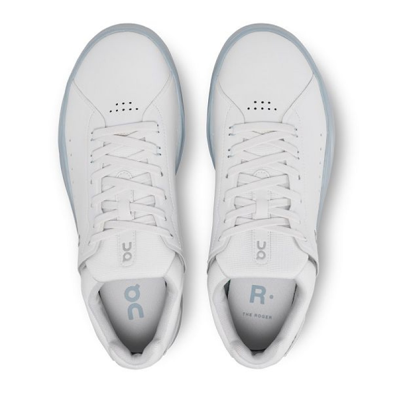 White / Blue Men's On Running THE ROGER Advantage Sneakers | 7940813_PH