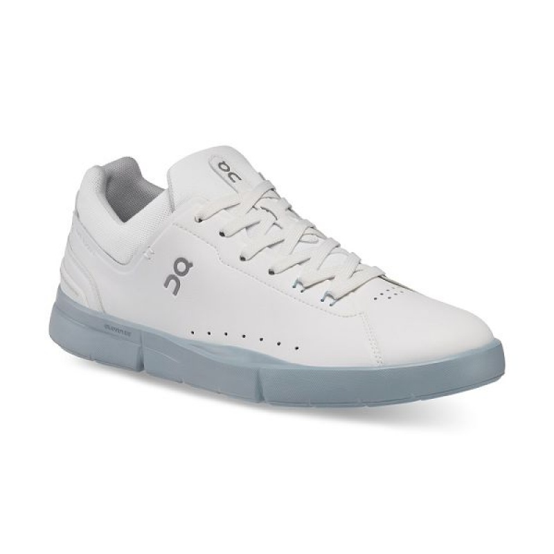 White / Blue Men's On Running THE ROGER Advantage Sneakers | 7940813_PH