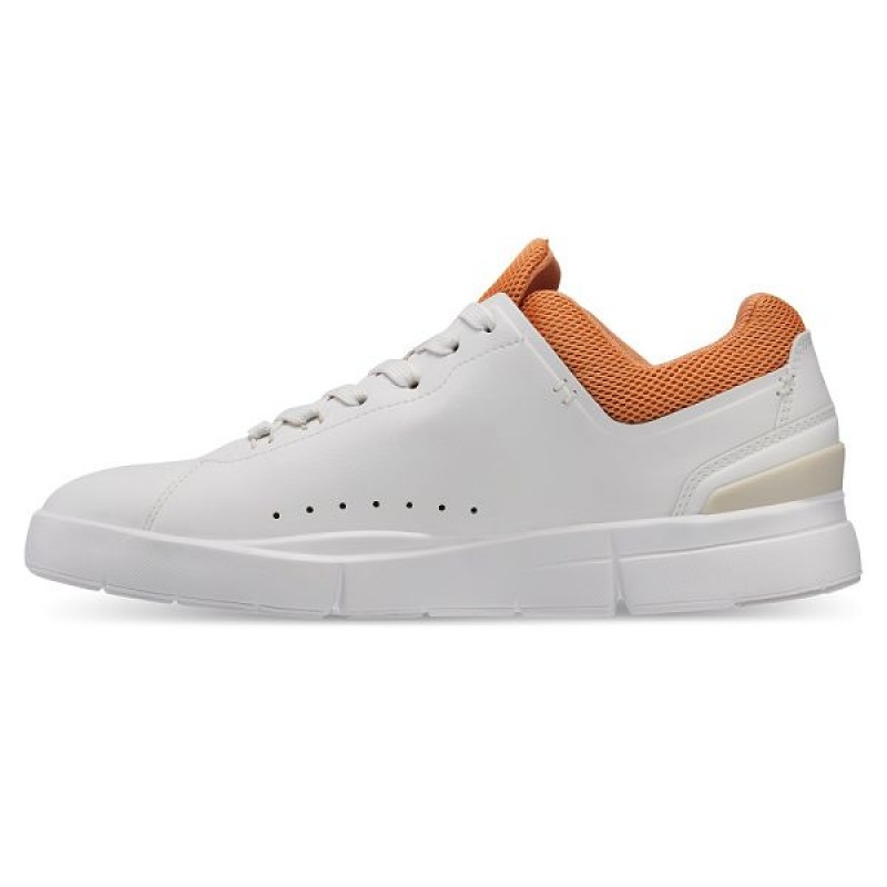 White / Copper Women's On Running THE ROGER Advantage Sneakers | 1972584_PH