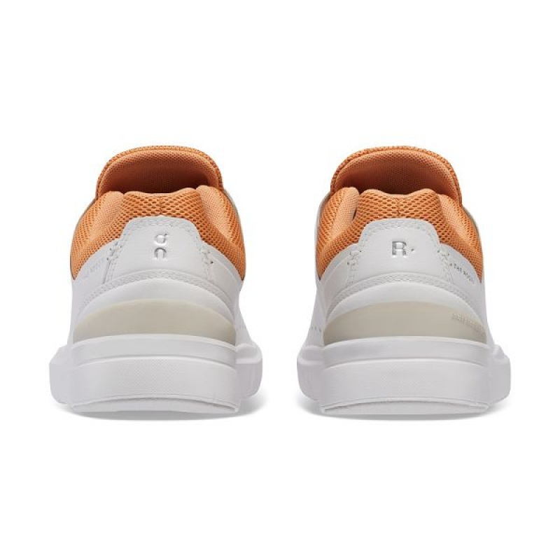 White / Copper Women's On Running THE ROGER Advantage Sneakers | 1972584_PH