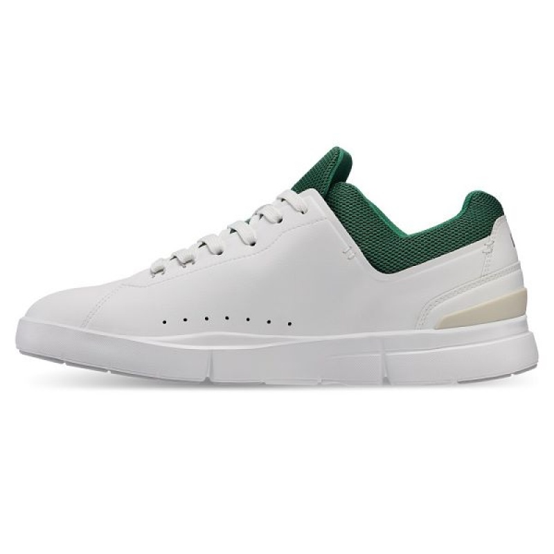 White / Green Men's On Running THE ROGER Advantage Sneakers | 7506824_PH