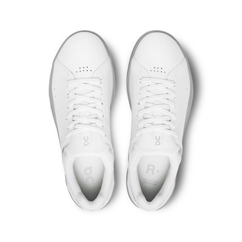 White / Grey Men's On Running THE ROGER Advantage Sneakers | 8530619_PH