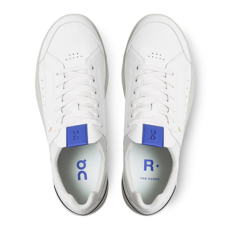 White / Indigo Men's On Running THE ROGER Centre Court Sneakers | 263798_PH