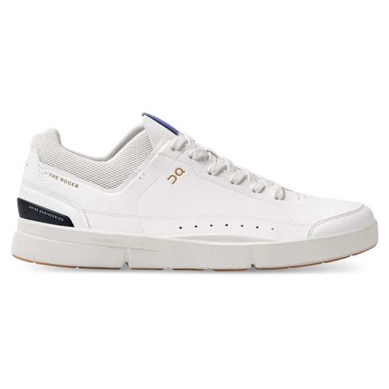 White / Indigo Men\'s On Running THE ROGER Centre Court Sneakers | 263798_PH