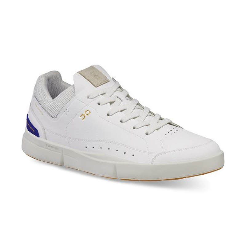 White / Indigo Men's On Running THE ROGER Centre Court Sneakers | 8316457_PH