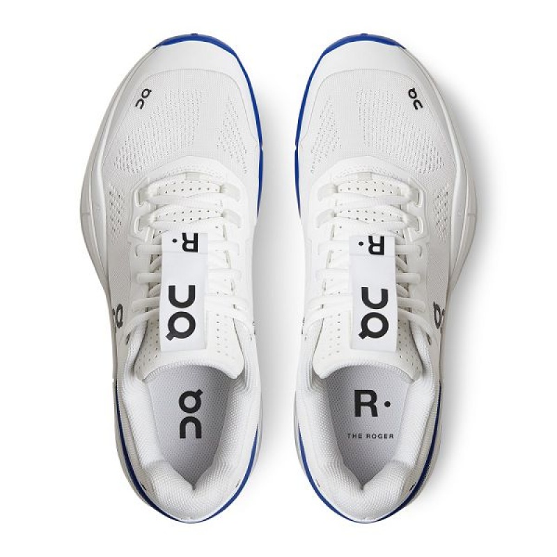 White / Indigo Men's On Running THE ROGER Pro Tennis Shoes | 5764183_PH