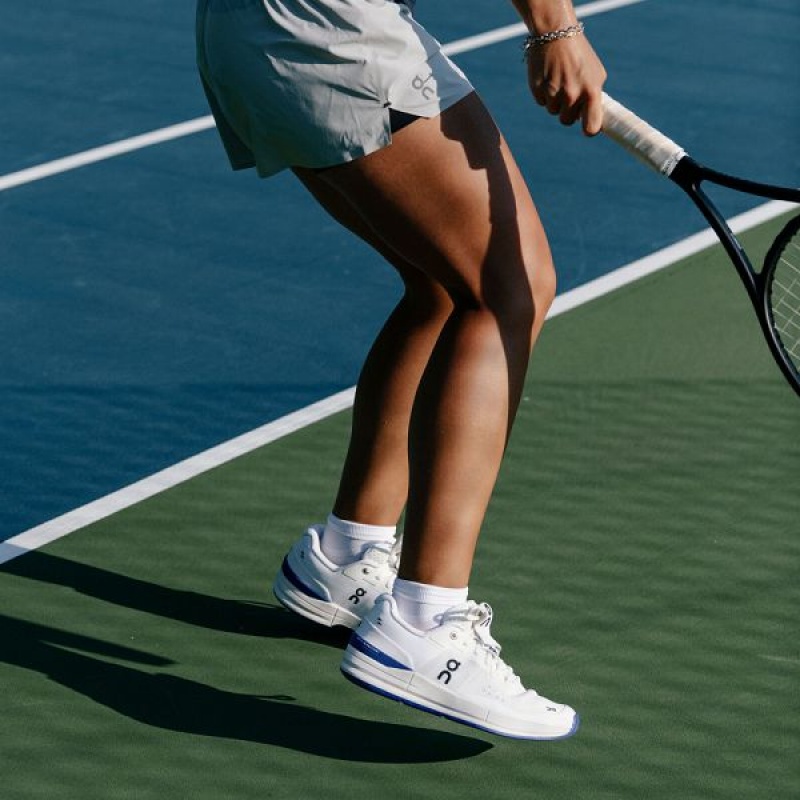 White / Indigo Women's On Running THE ROGER Pro Tennis Shoes | 1359762_PH