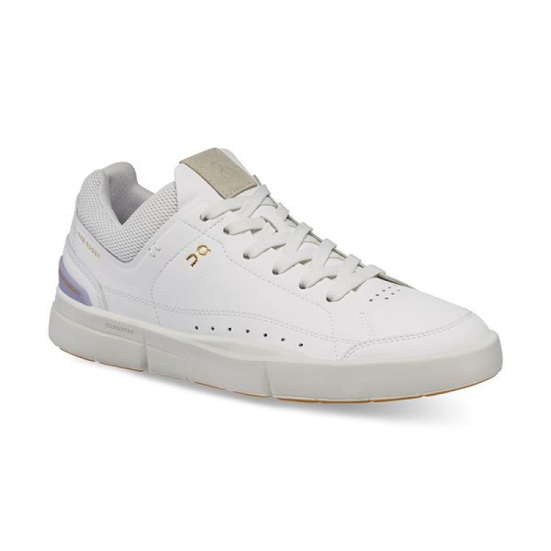 White / Lavender Women's On Running THE ROGER Centre Court Sneakers | 931245_PH